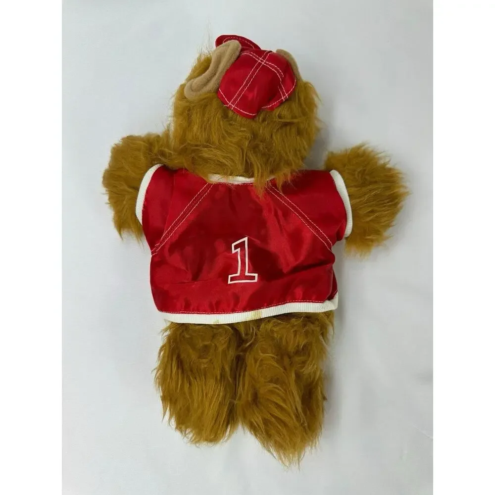 Vintage ALF Hand Puppet Sports Jersey #1 1980s Stuffed Plush Toy